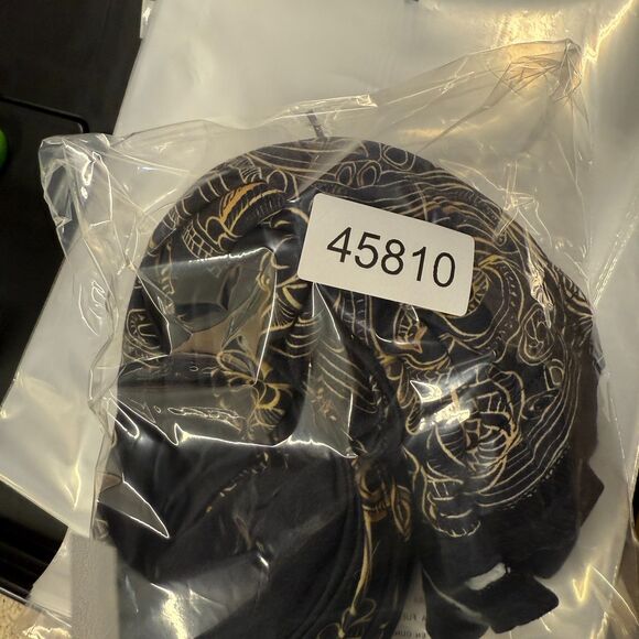 Just Fashion Now Blouse Women M Medium Gray Geometric Button Long Sleeve Casual - Picture 6 of 6